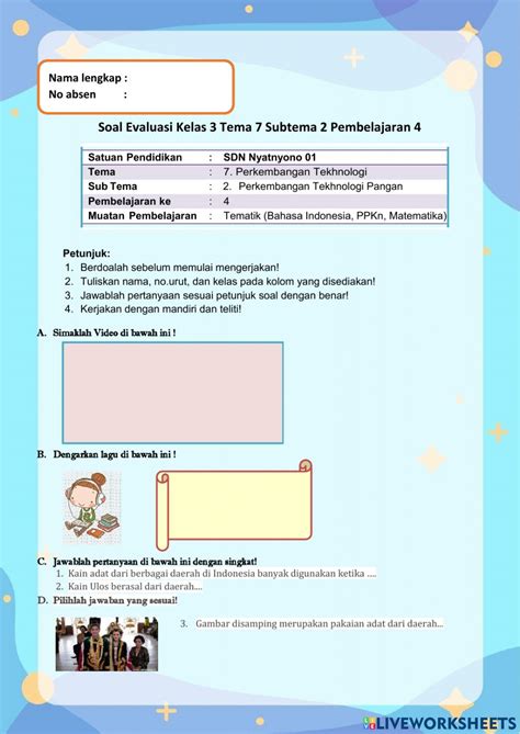 Rangkuman Tema 8 Kelas 6 ~ Informasi & Tips