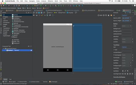 Android Studio Constraint Layout Editor Broken MicroEducate