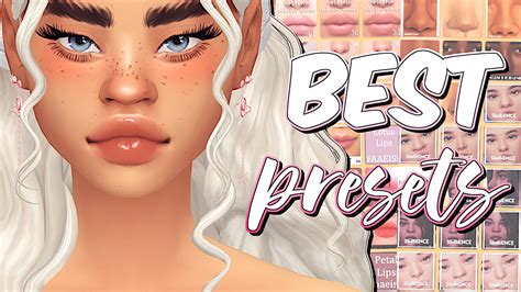the simpanions on tumblr ⭐️ n e w v i d e o ⭐️ the sims 4 must have presets links 🌻 the