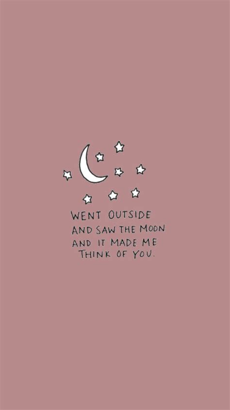 Cute Moon Quotes Wallpaper Wallpaper Download Free
