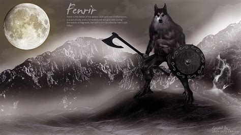 Fenrir The Nordik Myth By Junxlittledevil On Deviantart