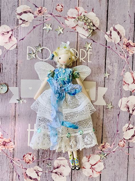 Handmade Vintage Fairy Dollheirloom Dollfairy Doll Etsy