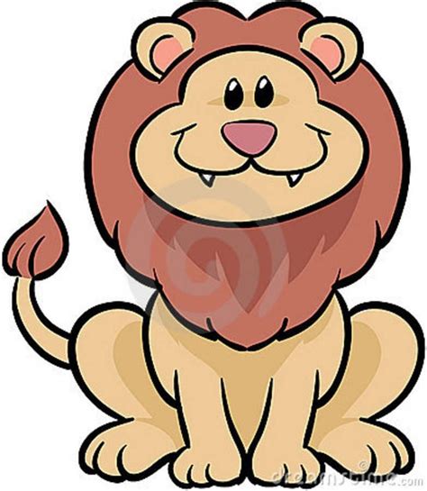 Cute Easy To Draw Lion Cute Lion Illustration Imagenes De Leones