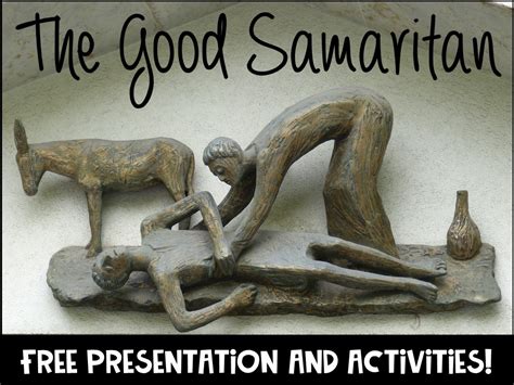 The Good Samaritan By Thinkaboutit Teaching Resources Tes