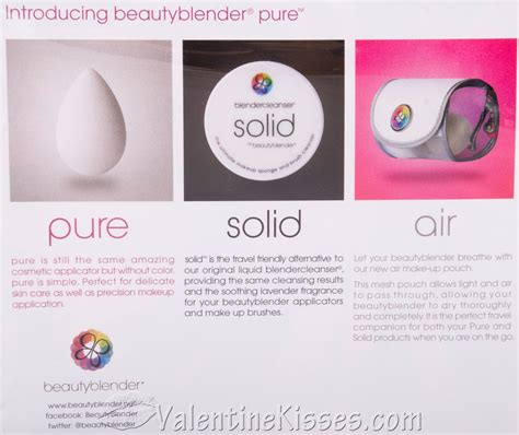 Valentine Kisses: Beauty Blender Pure Kit
