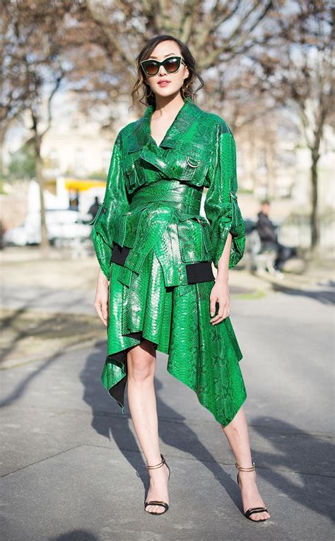 Chriselle Lim From Best Street Style From Paris Fashion Week Fall 2017