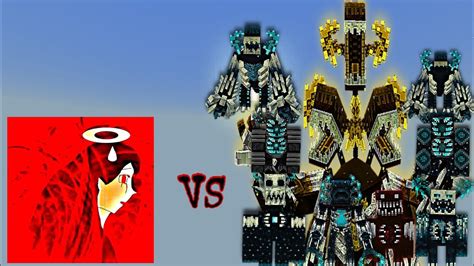 Fallen Angel Alice Vs Warden Plus Wardens Minecraft Bedrock Mob