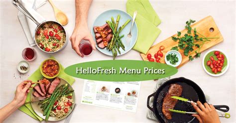 Hello Fresh Menu Prices This Week Latest Allmenuprices