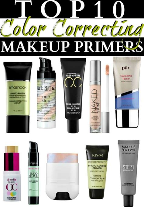 Top 10 Color Correcting Makeup Primers Color Correction Makeup