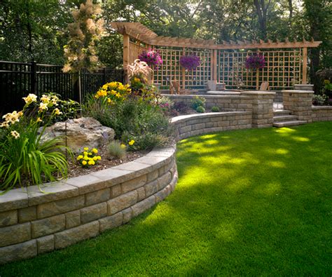 Retaining Wall Ideas For Front Yard 32 Beautiful Front Yard Retaining