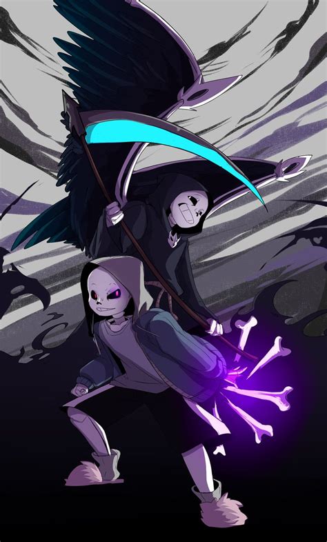 Kết quả hình ảnh cho reaper sans | Undertale cute, Undertale drawings