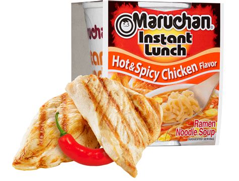 Maruchan Hot And Spicy Chicken Flavor Instant Lunch