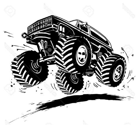 Chevy Mud Truck Clip Art