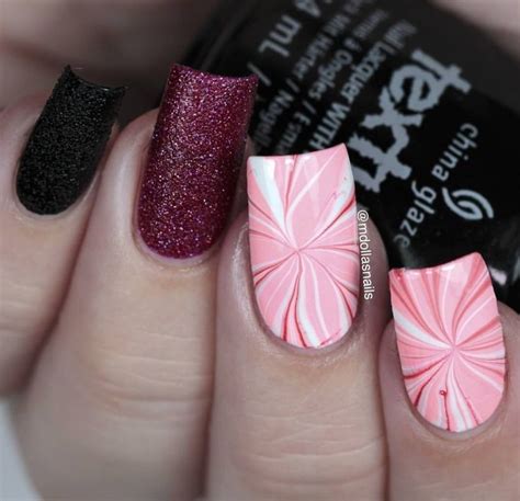 Pin By Ivana Grujić On Watermarble Nails Nails Beauty