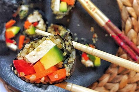 Brain Food Recipe Vegan Quinoa Sushi Endeavour College
