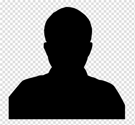 Person Silhouette Portrait Man Profile Of A Person Bust