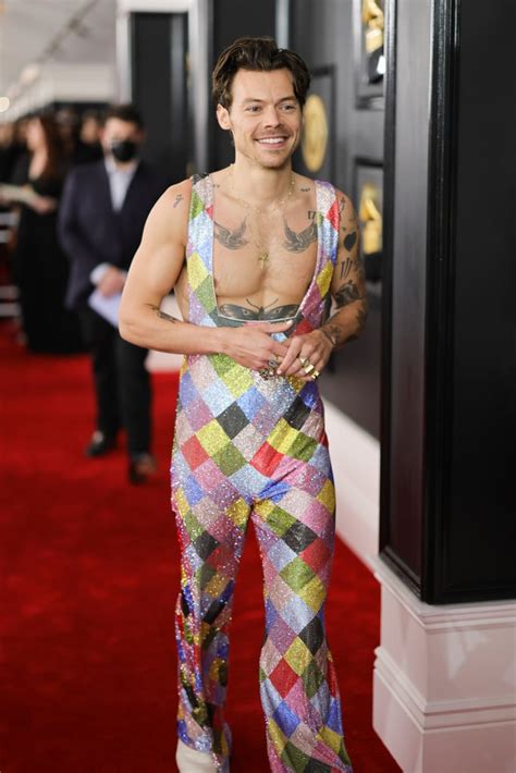 Harry Styles Attends The 2023 Grammys Popsugar Celebrity Uk
