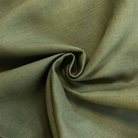 Linen Fabric 60 Wide Natural 100 Linen By The Yard Olive Walmart