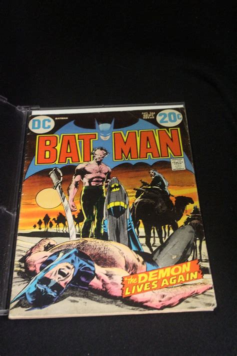 Batman 244 Ras Al Ghul Cover Neal Adams Artwork