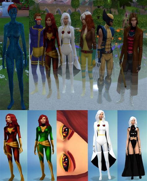 Sims 4 Custom Content Finds On Tumblr Download All Mods Marvel Xmen