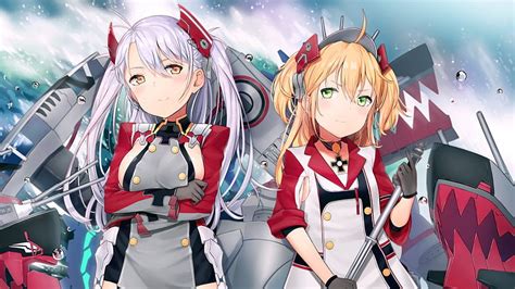 Anime Azur Lane Admiral Hipper Azur Lane Prinz Eugen Azur Lane