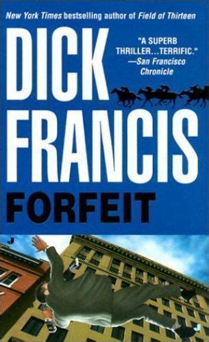 forfeit by dick francis 1999 library binding prebound edition for sale online ebay