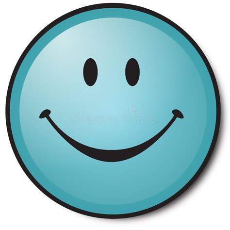 Blue Smiley Face Logo