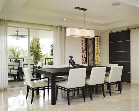 25 Beautiful Contemporary Dining Room Designs
