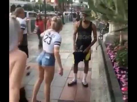 Thug Touches A Girl S Butt And Gets Dropped Youtube