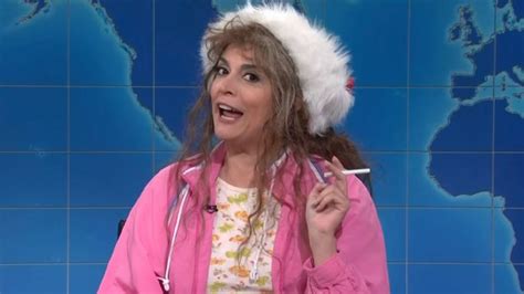 Cecily Strong Says Farewell To ‘saturday Night Live’ On “weekend Update” As Cathy Anne