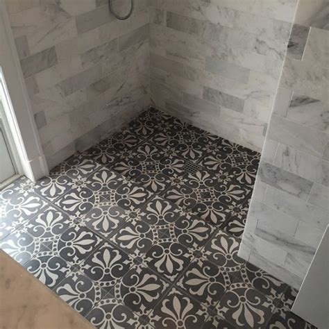 13 Stylish Bathrooms Designed With Encaustic Cement Tile Cement Tile