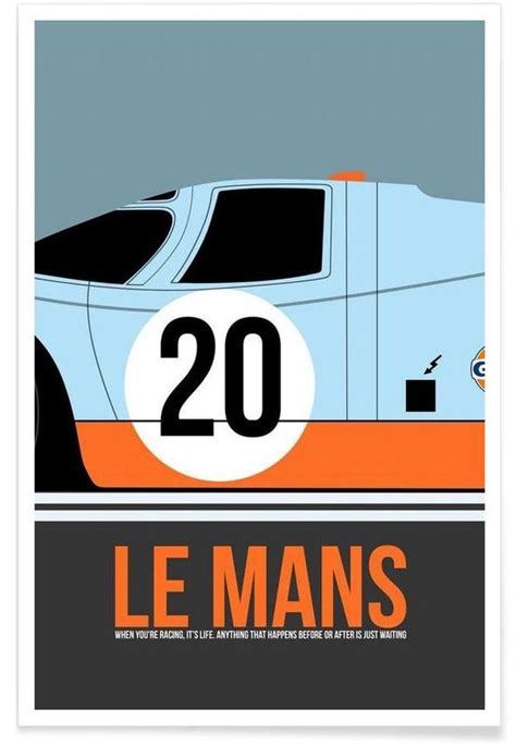 Le Mans Poster 2 Poster Juniqe