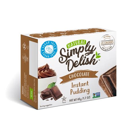 Simply Delish Natural Instant Pudding Natures Works