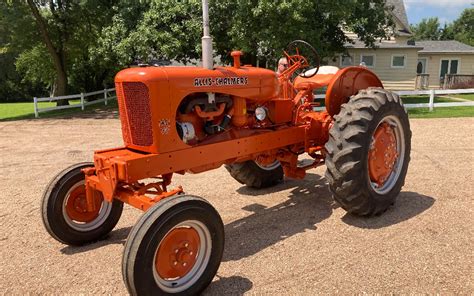 1954 Allis Chalmers Wd45 2wd Tractor Wplow And Blade Bigiron Auctions