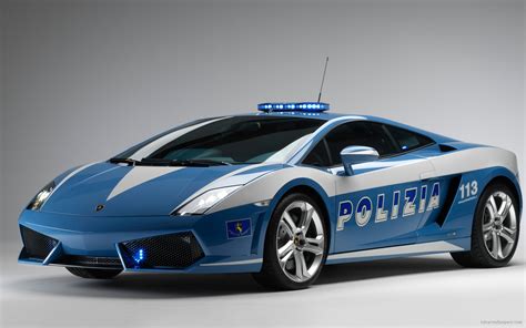 Widescreen Lamborghini Italian Police Car Wallpaper Hd Car Wallpapers