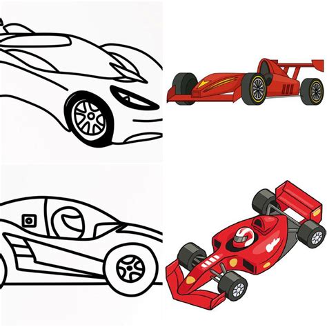 25 Easy Race Car Drawing Ideas Draw A Race Car