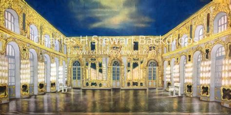Gold Palace Ballroom Backdrop By Charles H Stewart Model 3057