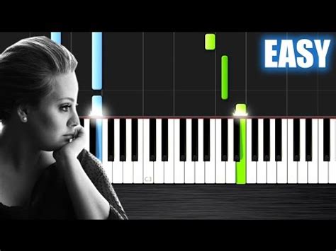Adele Someone Like You Easy Piano Tutorial By Plutax Synthesia