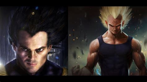 12 Realistic Dragon Ball Z Characters Youtube
