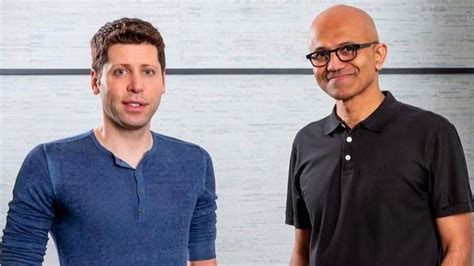 Sam Altman All Set To Join Microsoft Will Lead Major Ai Project