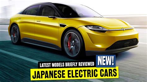 9 Modern Electric Cars Showing That Japan Is Finally Serious About Evs