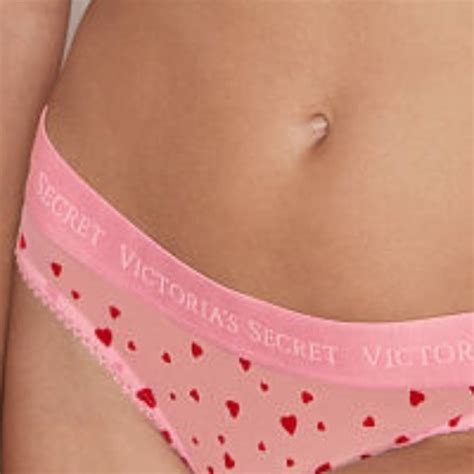 Victorias Secret Intimates And Sleepwear Hearts Thong Vs Nwt Mesh