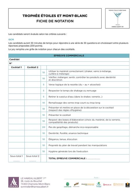 fiche de notation – notation fonction publique – STJBOON