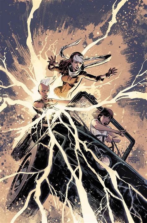 Rogue Storm And Kitty Pryde Comics Comic Art X Men