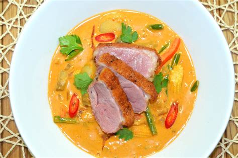 Thai Red Duck Curry Red Duck Curry Cook At Home Gourmet Recipes
