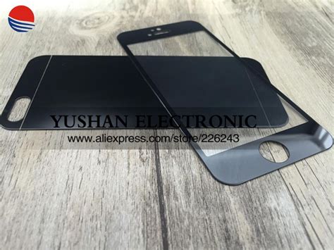 color front back film tempered glass toughened protective black screen protector for iphone 5 5s