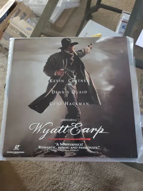 Wyatt Earp Laserdisc Kevin Costner Dennis Quaid Gene Hackman