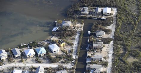 Hurricane Irma Damage An Aerial View Of The Destruction Irma Left Behind In The Florida Keys
