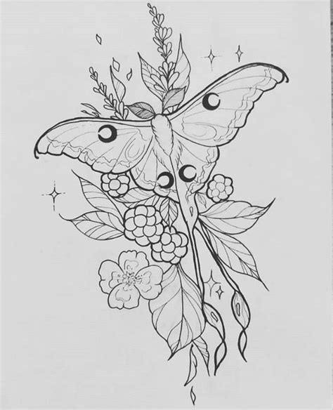Tổng hợp moth tattoo đẹp và ý nghĩa nhất