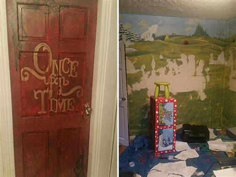 Birthday banner, bookish party decor, bookworm gift, book themed, book lover gift, book party, chapter 30, birthday party, birthday gift. I Made A Fairytale-Themed Room For My Daughter To ...